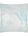 D.V. Kap Tornado Turquoise Grey Throw Pillow With Insert