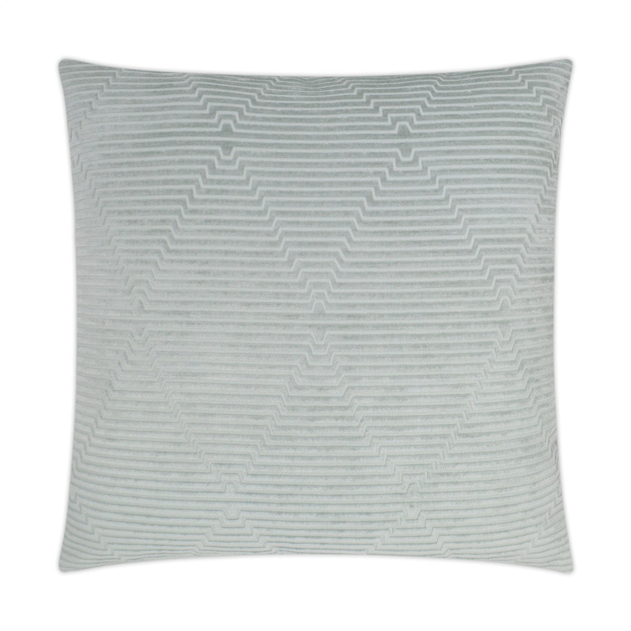 D.V. Kap Outline Spa Grey Throw Pillow With Insert