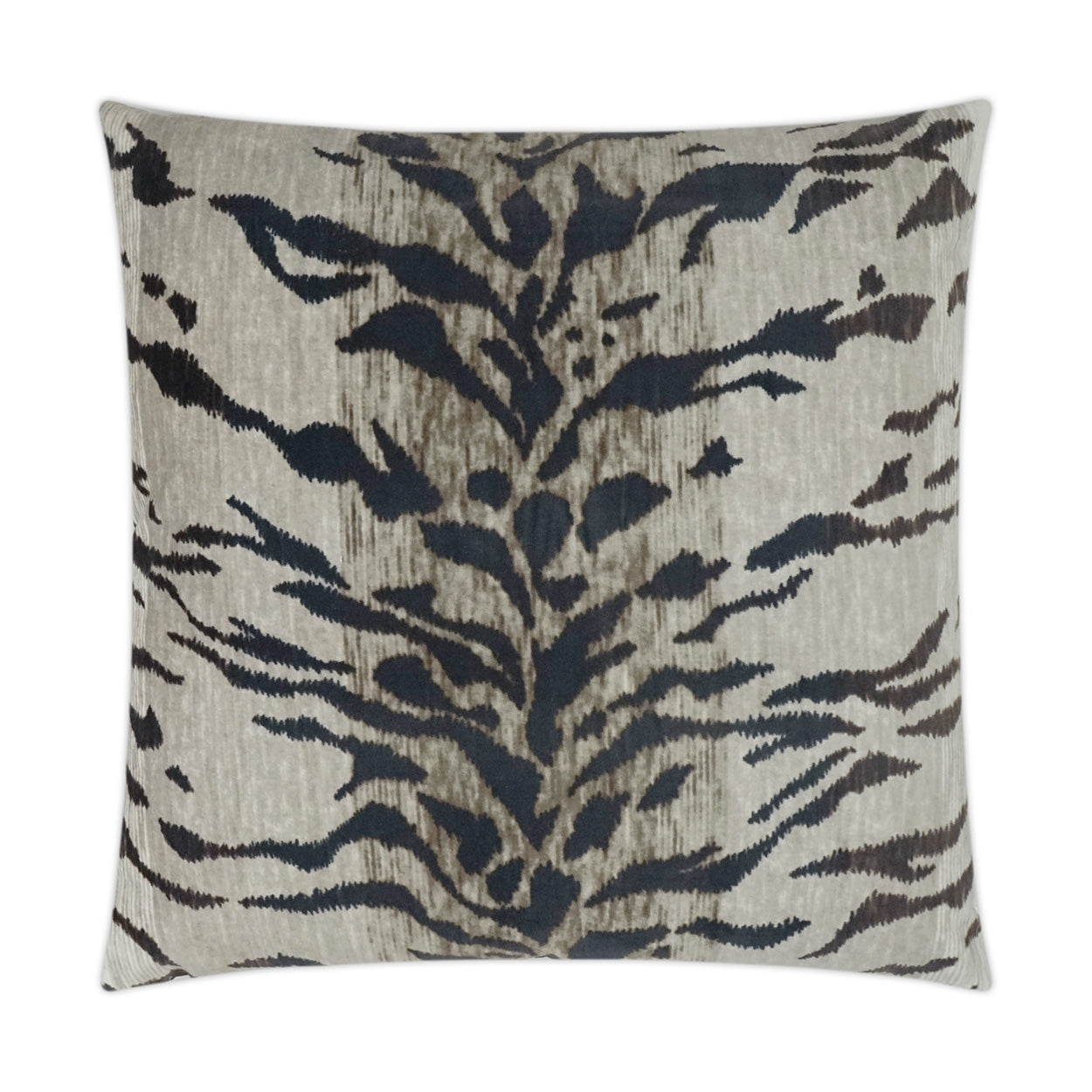 D.V. Kap Tiago White Grey Throw Pillow With Insert