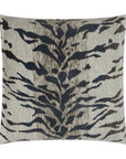 D.V. Kap Tiago White Grey Throw Pillow With Insert