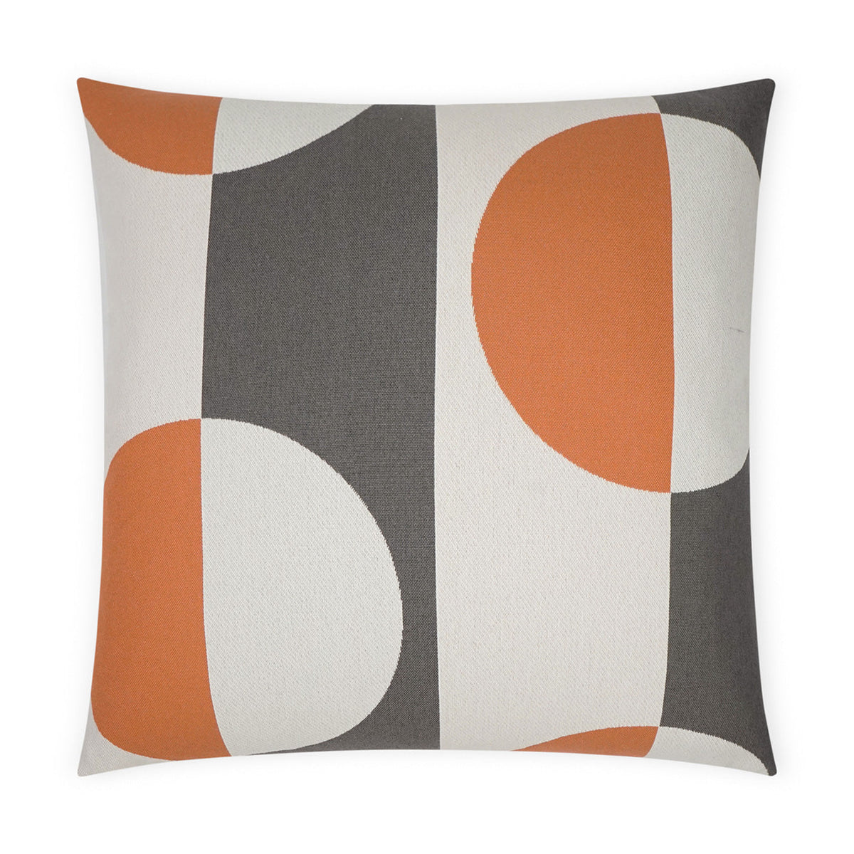D.V. Kap Phases Orange Throw Pillow With Insert