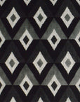 D.V. Kap Meta Ebony Black Throw Pillow With Insert