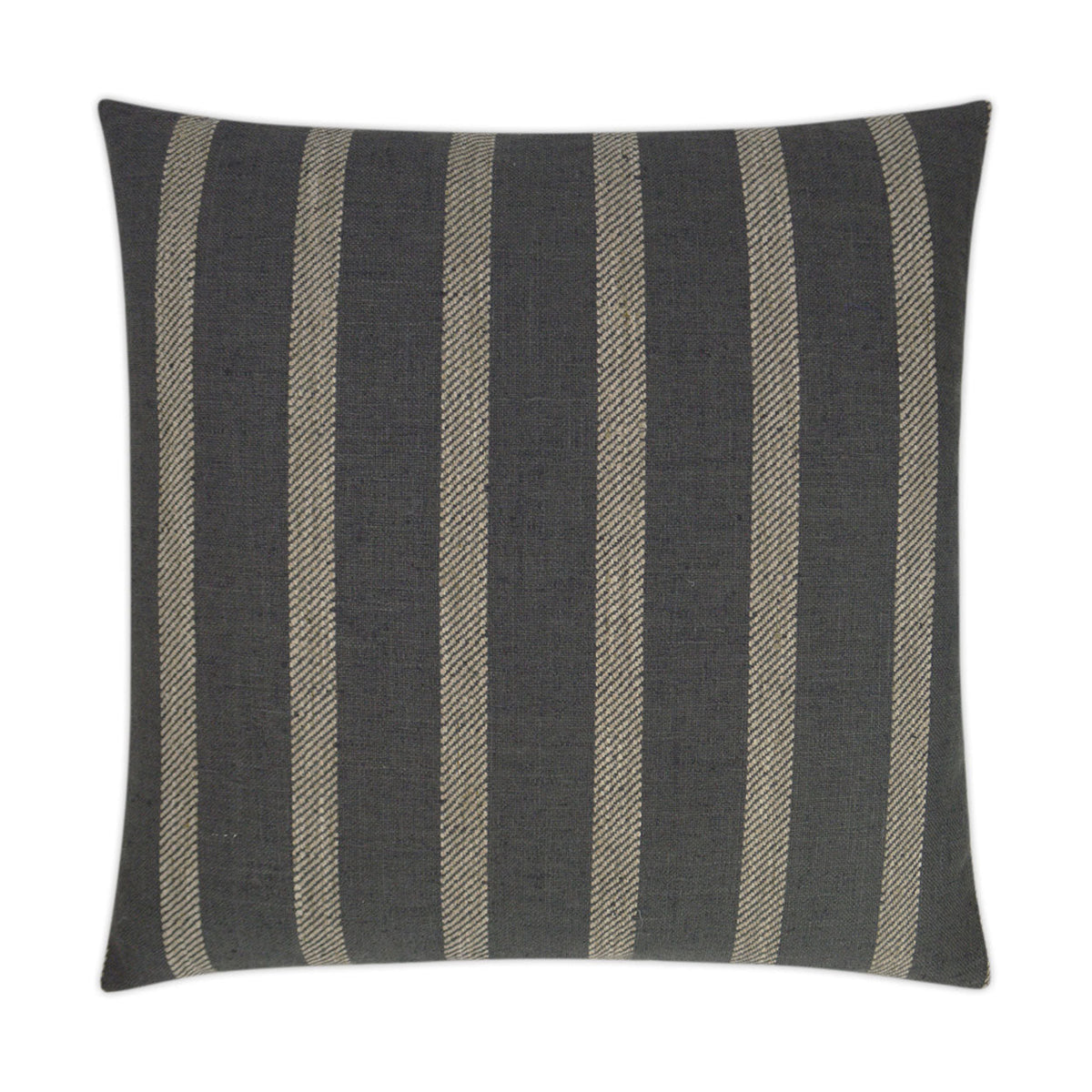 D.V. Kap Mesmerize Charcoal Black Throw Pillow With Insert