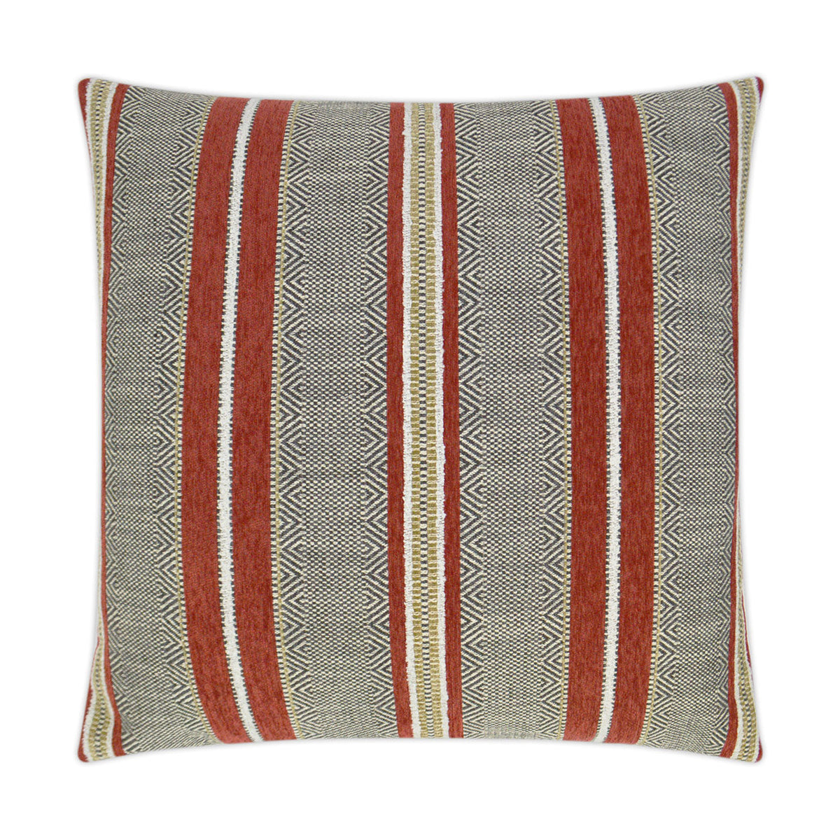 D.V. Kap Highland Chili Red Throw Pillow With Insert