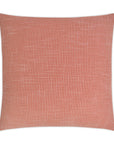D.V. Kap Keller Papaya Red Throw Pillow With Insert