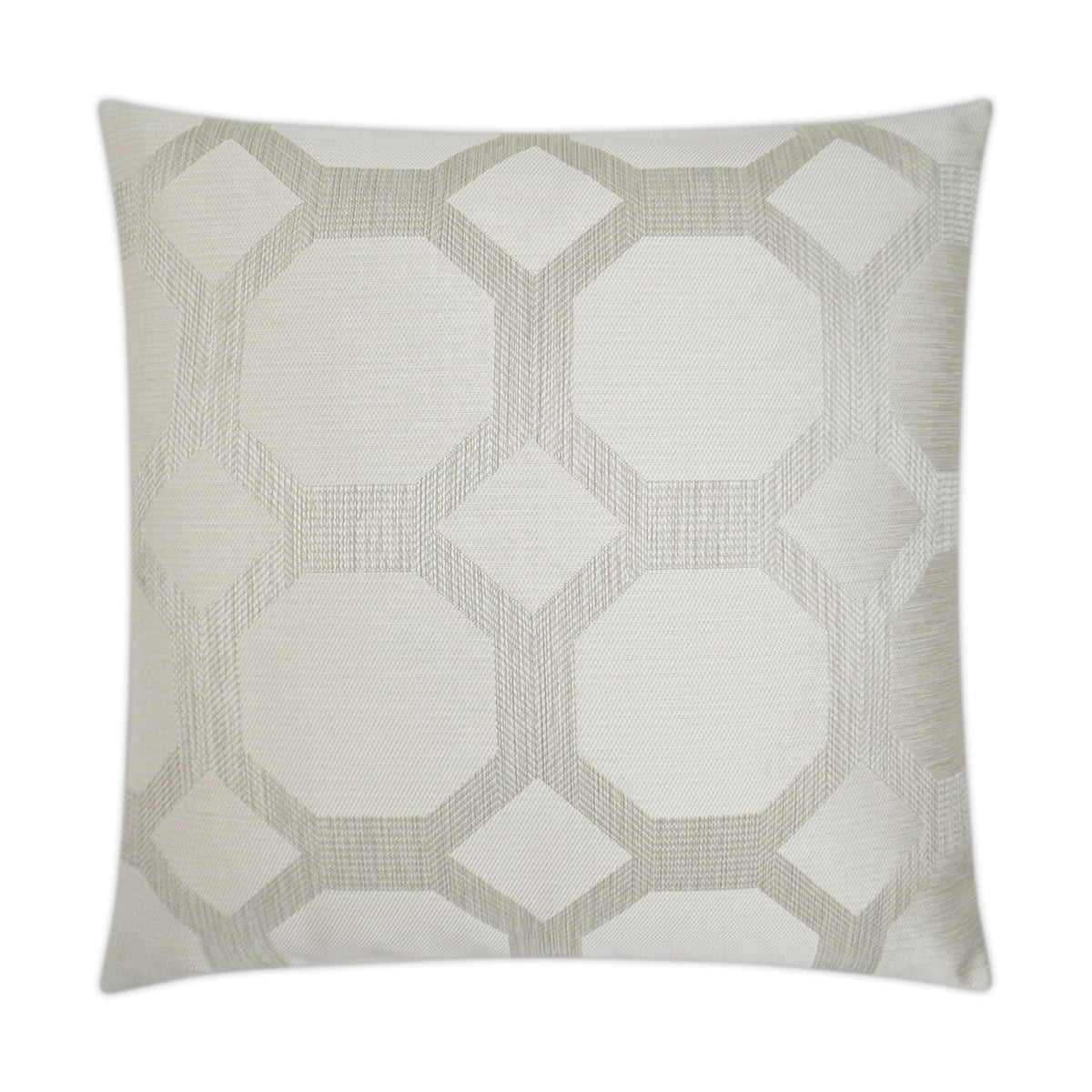 D.V. Kap Statler Pearl White Throw Pillow With Insert