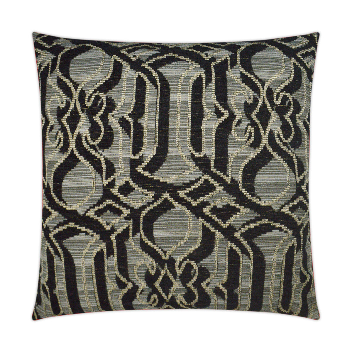D.V. Kap Sesto Black Throw Pillow With Insert