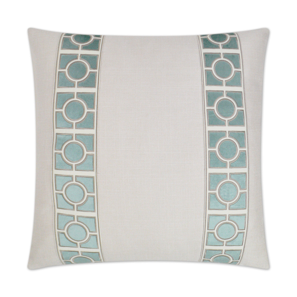 D.V. Kap Vendome Seaglass Teal Throw Pillow With Insert