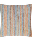 D.V. Kap Faded Stripe Spice Red Throw Pillow With Insert