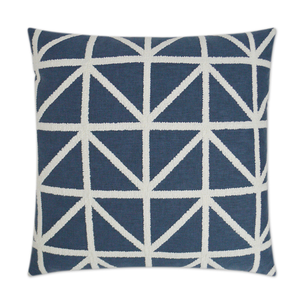 D.V. Kap Port Of Call Blue Throw Pillow With Insert