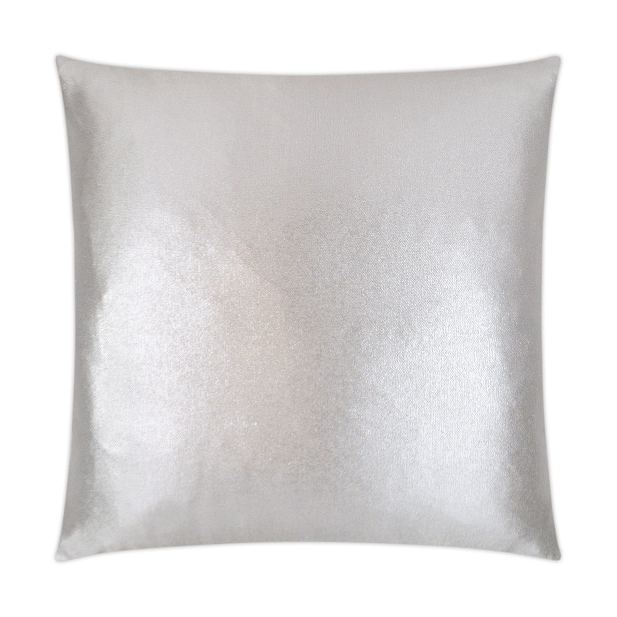 D.V. Kap Ravish Silver Grey Throw Pillow With Insert