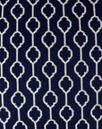 D.V. Kap Striker Navy Blue Throw Pillow With Insert
