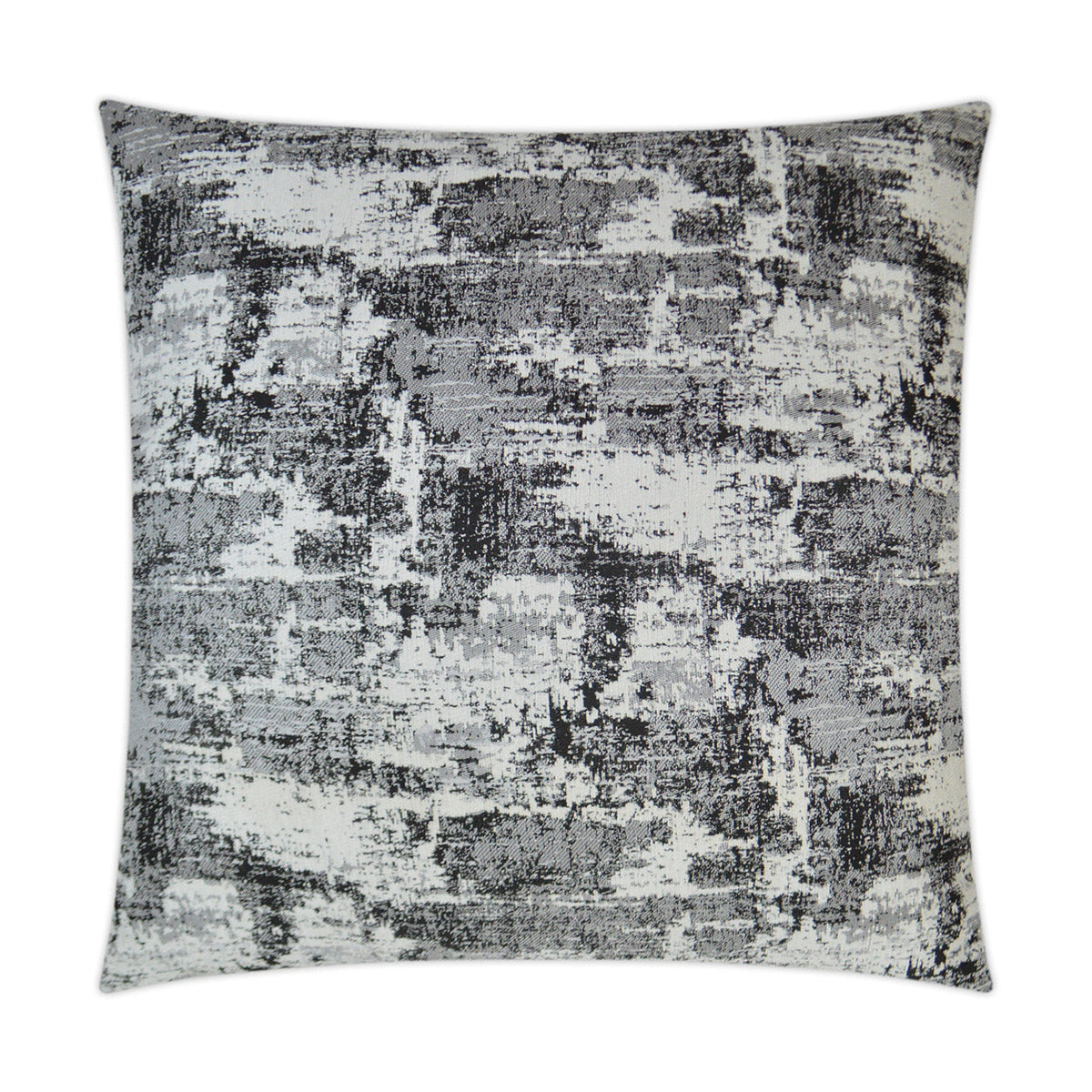 D.V. Kap Textural Charcoal Grey Throw Pillow With Insert