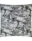 D.V. Kap Textural Charcoal Grey Throw Pillow With Insert