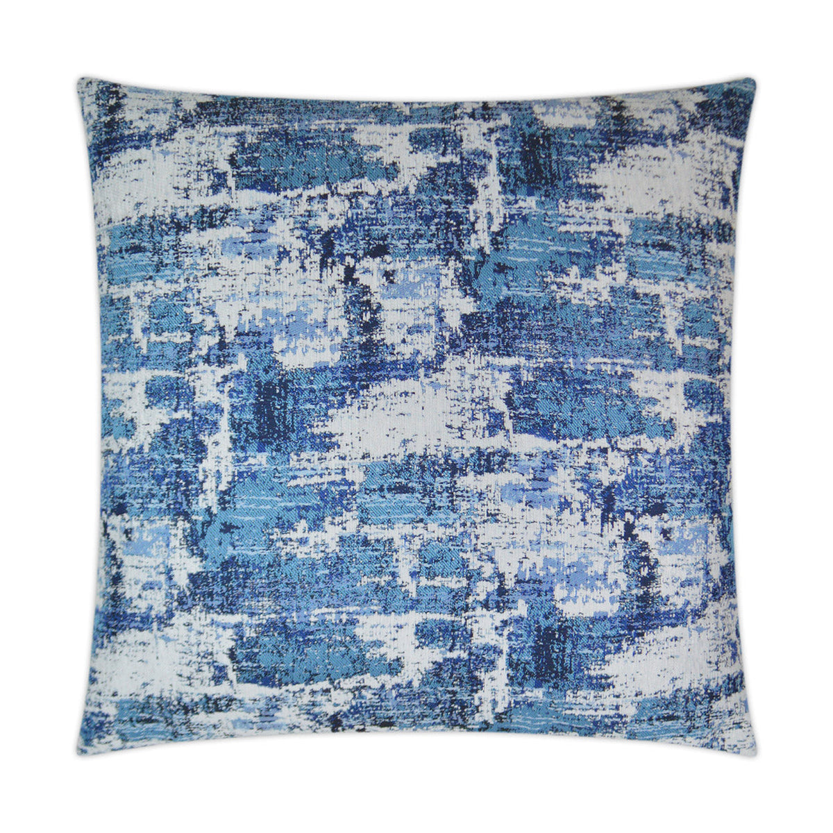 D.V. Kap Textural Marine Blue Throw Pillow With Insert