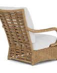 Lloyd Flanders Magnolia Brown Outdoor Lounge Chair