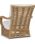 Lloyd Flanders Magnolia Brown Outdoor Lounge Chair