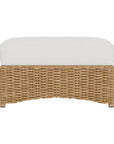 Lloyd Flanders Magnolia Brown Outdoor Ottoman
