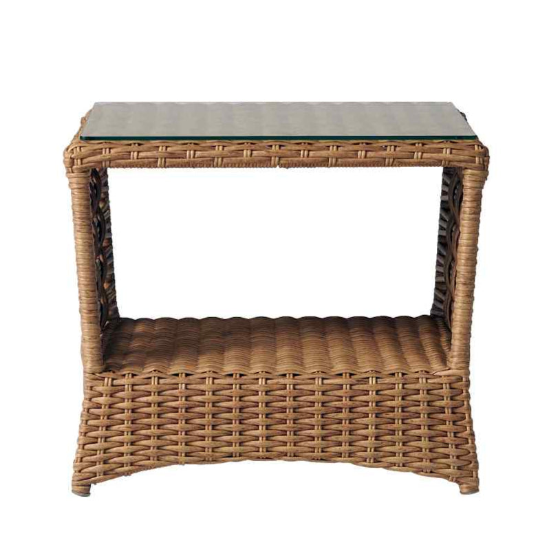 Lloyd Flanders Magnolia Rectangular Outdoor End Table