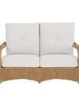 Magnolia Brown Outdoor Loveseat