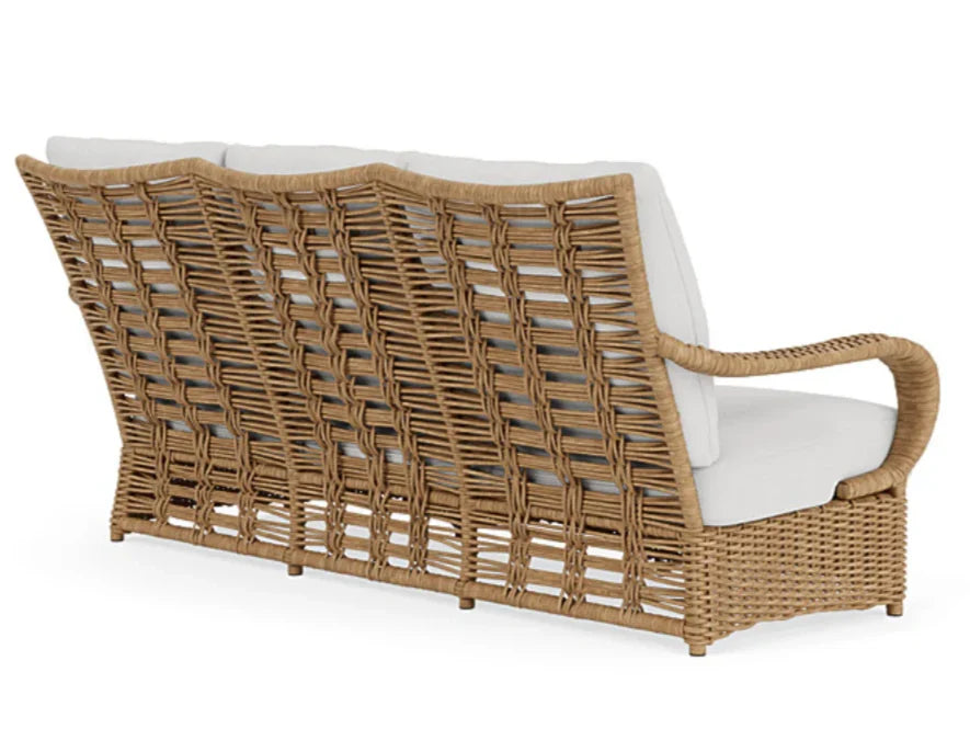 Lloyd Flanders Magnolia Brown Outdoor Sofa