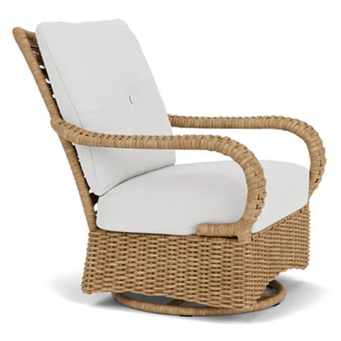 Lloyd Flanders Magnolia Swivel Glider Outdoor Lounge Chair