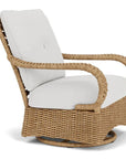 Lloyd Flanders Magnolia Swivel Glider Outdoor Lounge Chair