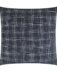 D.V. Kap South Hampton Domino Blue Throw Pillow With Insert