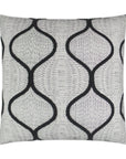 D.V. Kap Gradient Black Throw Pillow With Insert