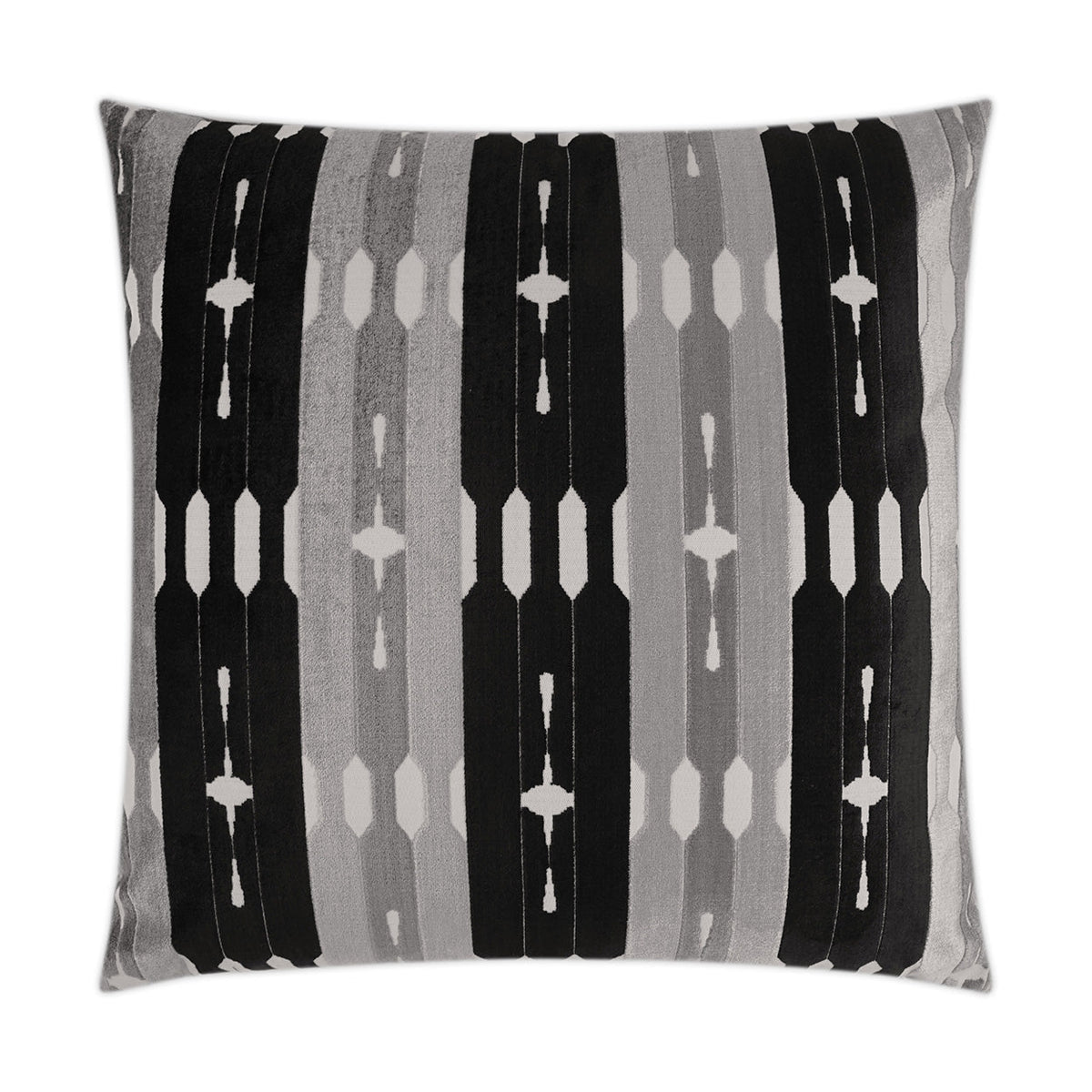 D.V. Kap Industrious Black Throw Pillow With Insert