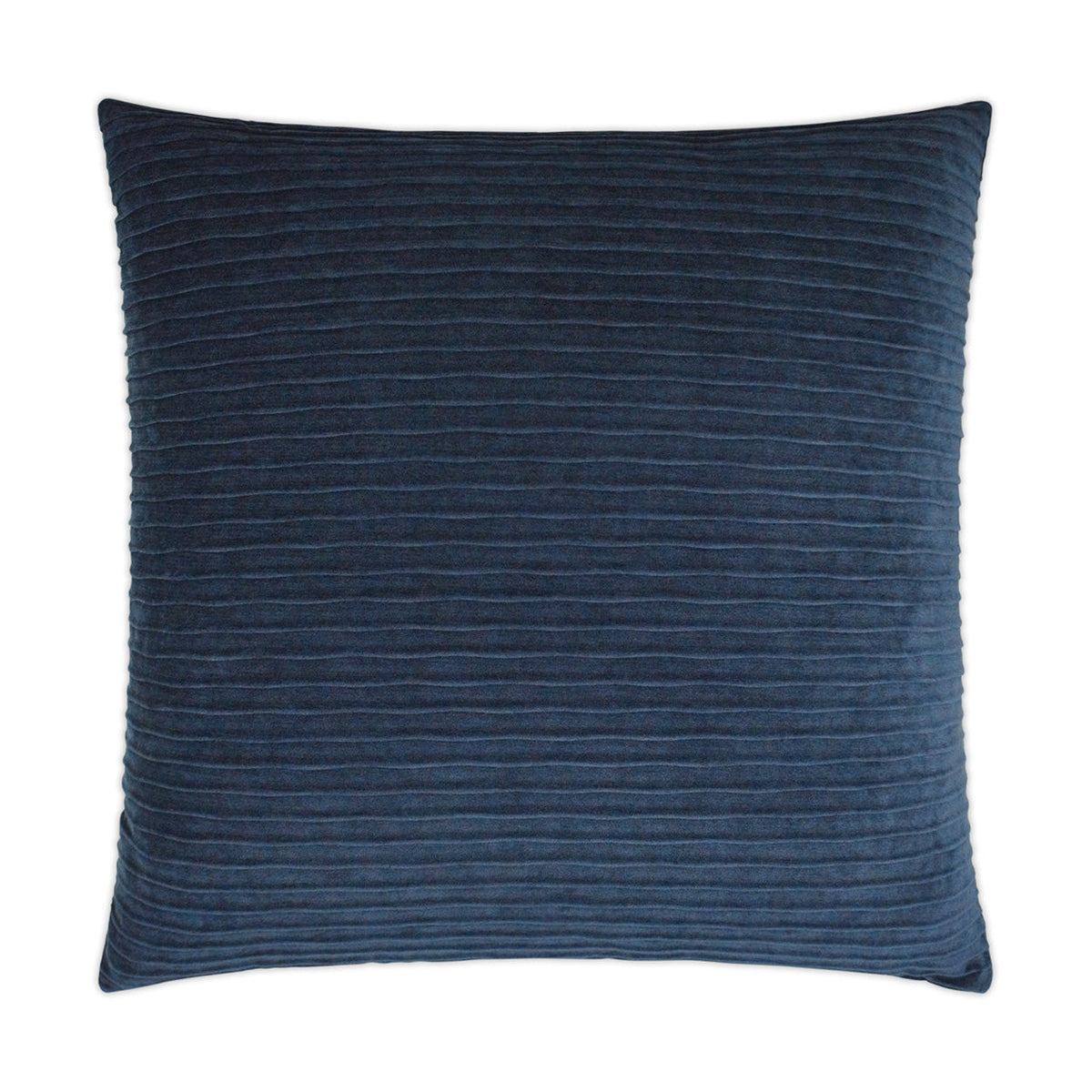 D.V. Kap Pleatte Blue Blue Throw Pillow With Insert