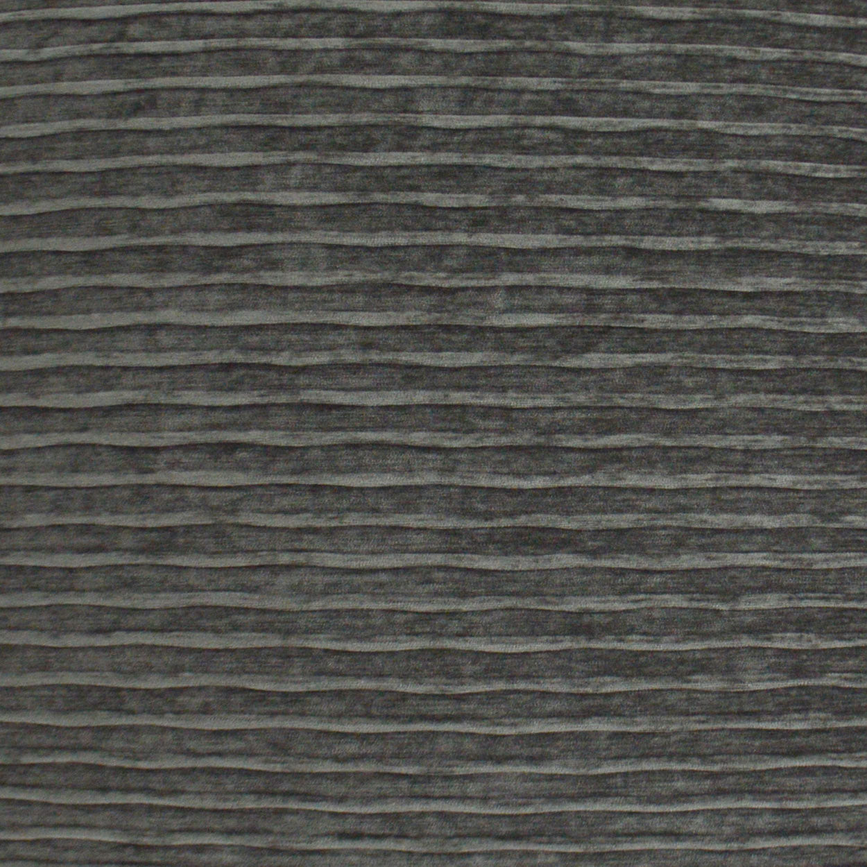 D.V. Kap Pleatte Grey Black Throw Pillow With Insert