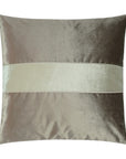 D.V. Kap Iridescence Band Latte Brown Throw Pillow With Insert