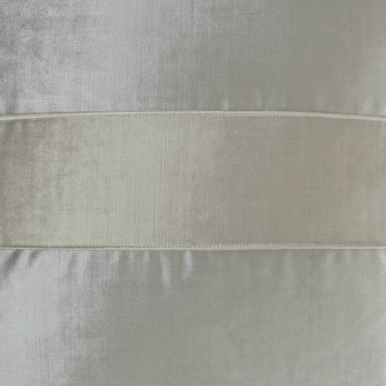 D.V. Kap Iridescence Band Silver Throw Pillow With Insert