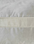 D.V. Kap Iridescence Band Lumbar Silver Throw Pillow With Insert