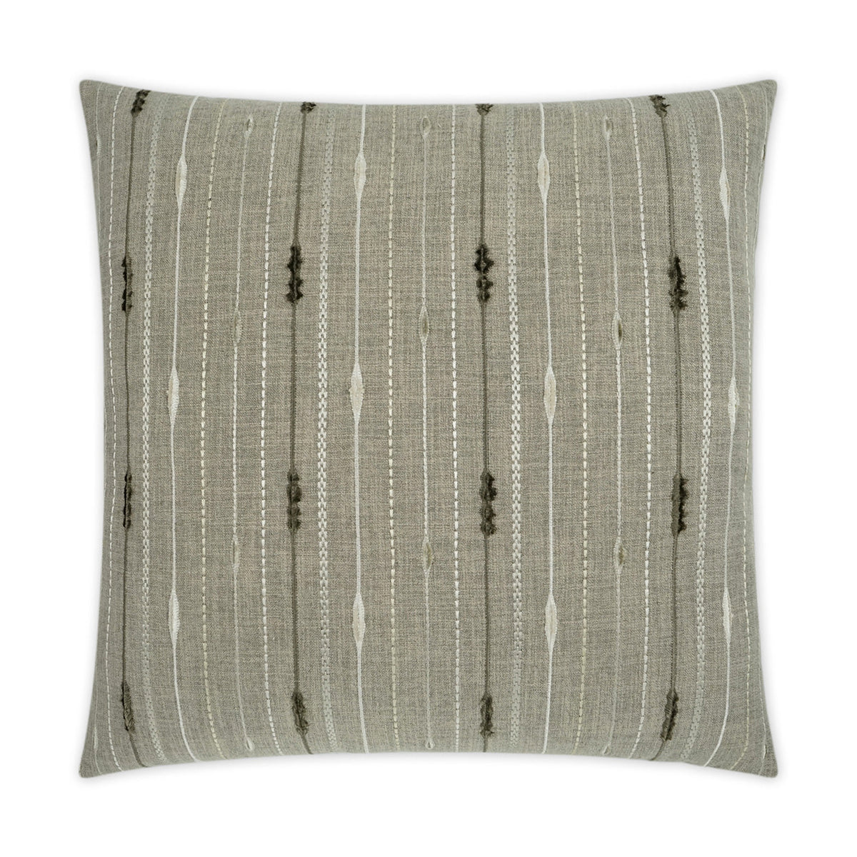 D.V. Kap Pacesetter Mocha Brown Throw Pillow With Insert