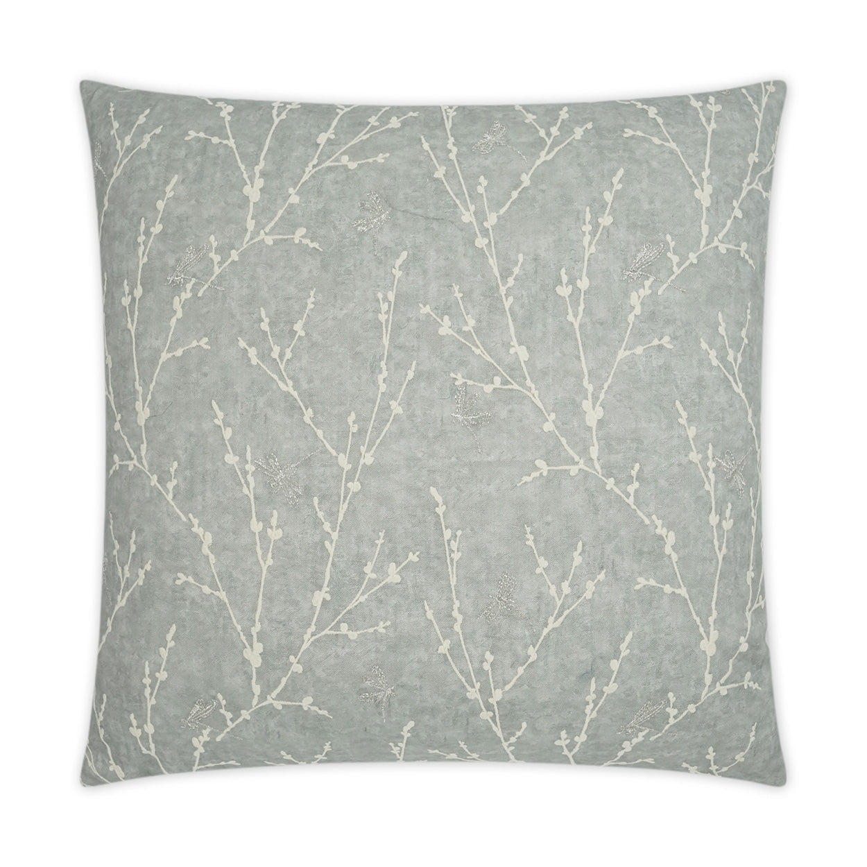 D.V. Kap High Flyer Grey Throw Pillow With Insert