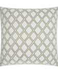D.V. Kap Enhancer White Throw Pillow With Insert