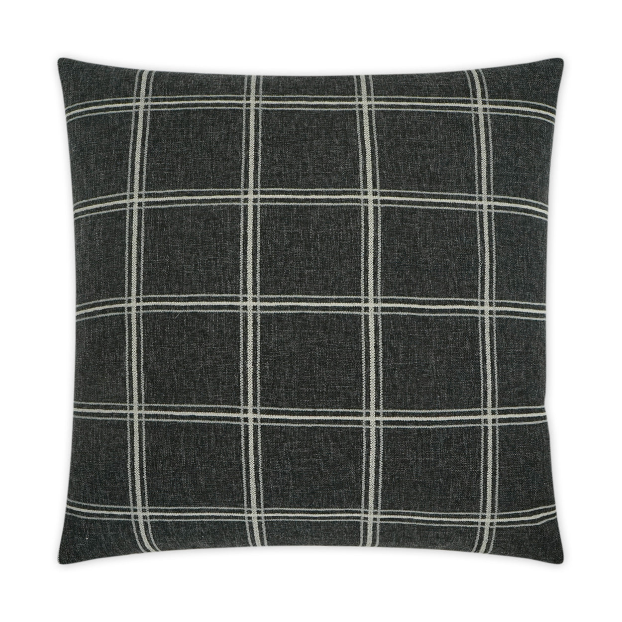 D.V. Kap Raymond Onyx Black Throw Pillow With Insert