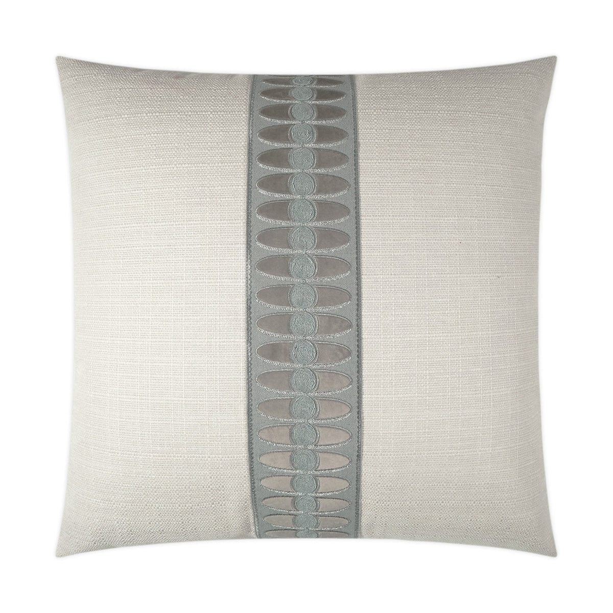 D.V. Kap Mati Linen Grey Throw Pillow With Insert