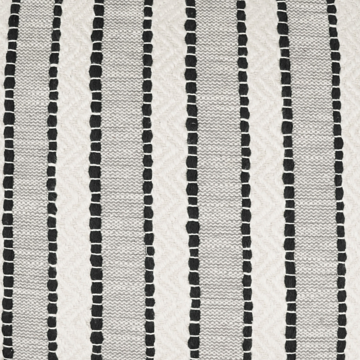D.V. Kap Inca Trail Domino Black Throw Pillow With Insert