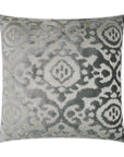 D.V. Kap Fretwork Grey Throw Pillow With Insert