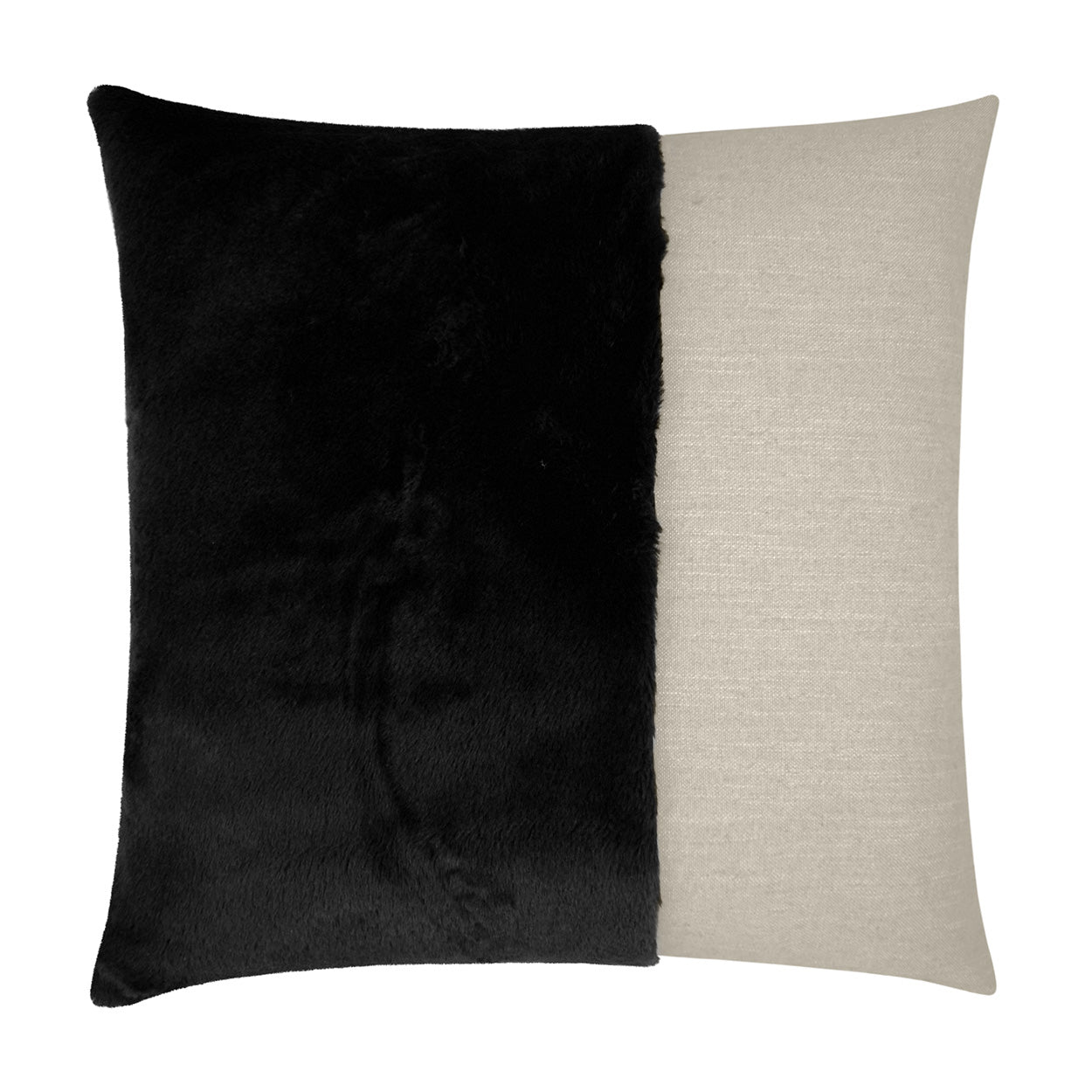 D.V. Kap St. Moritz Black Throw Pillow With Insert