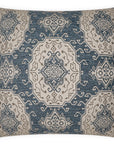 D.V. Kap Elaine Slate Blue Throw Pillow