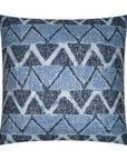 D.V. Kap Farahan Indigo Blue Throw Pillow With Insert