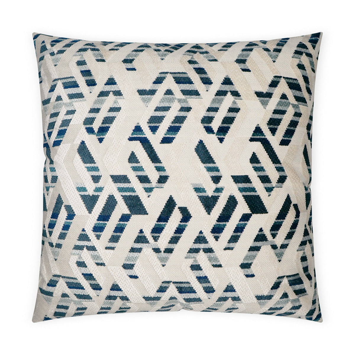 D.V. Kap Rubicon Marine Blue Throw Pillow With Insert