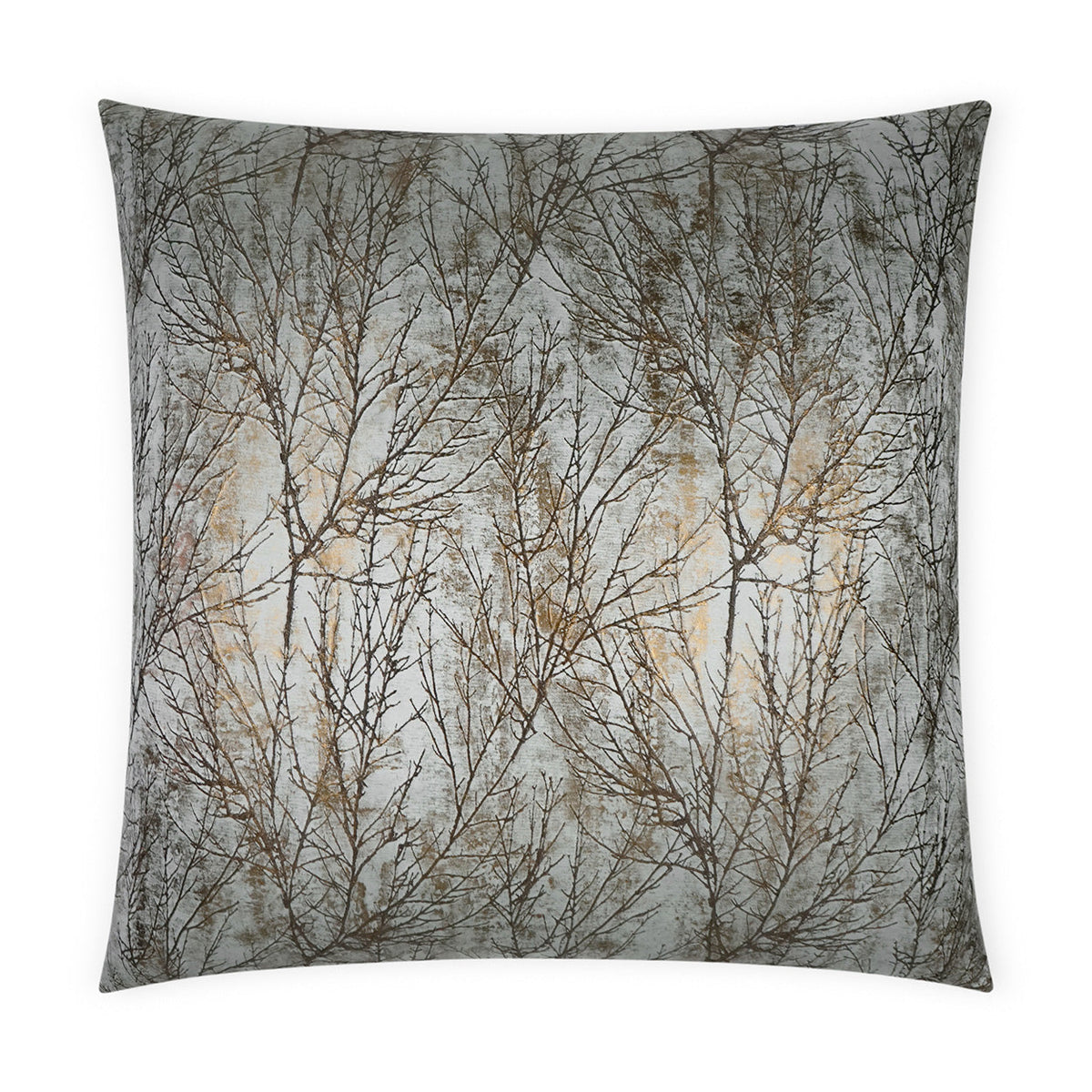 D.V. Kap Twiggy Patina Grey Throw Pillow With Insert
