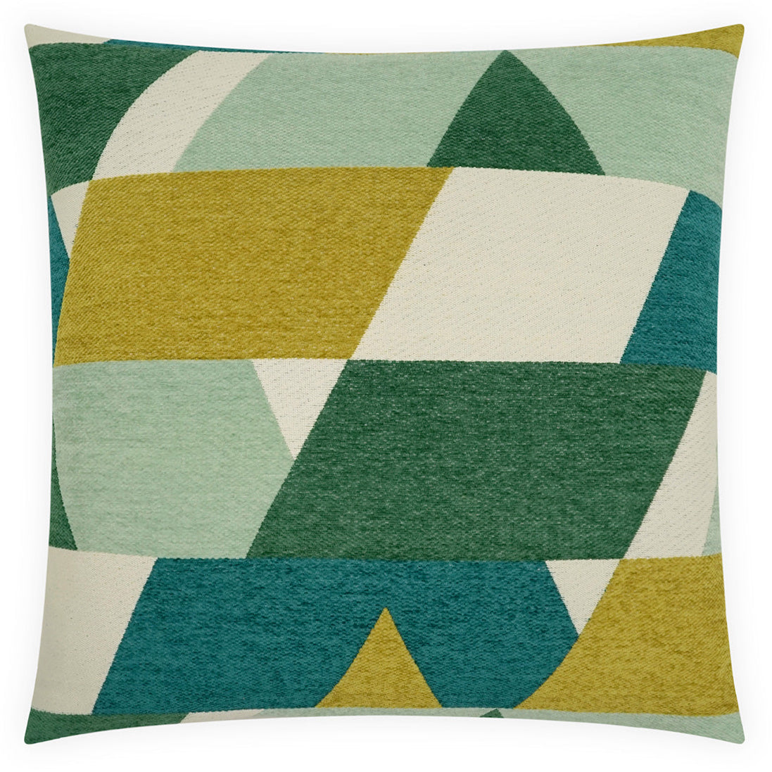 D.V. Kap Hooray Green Throw Pillow