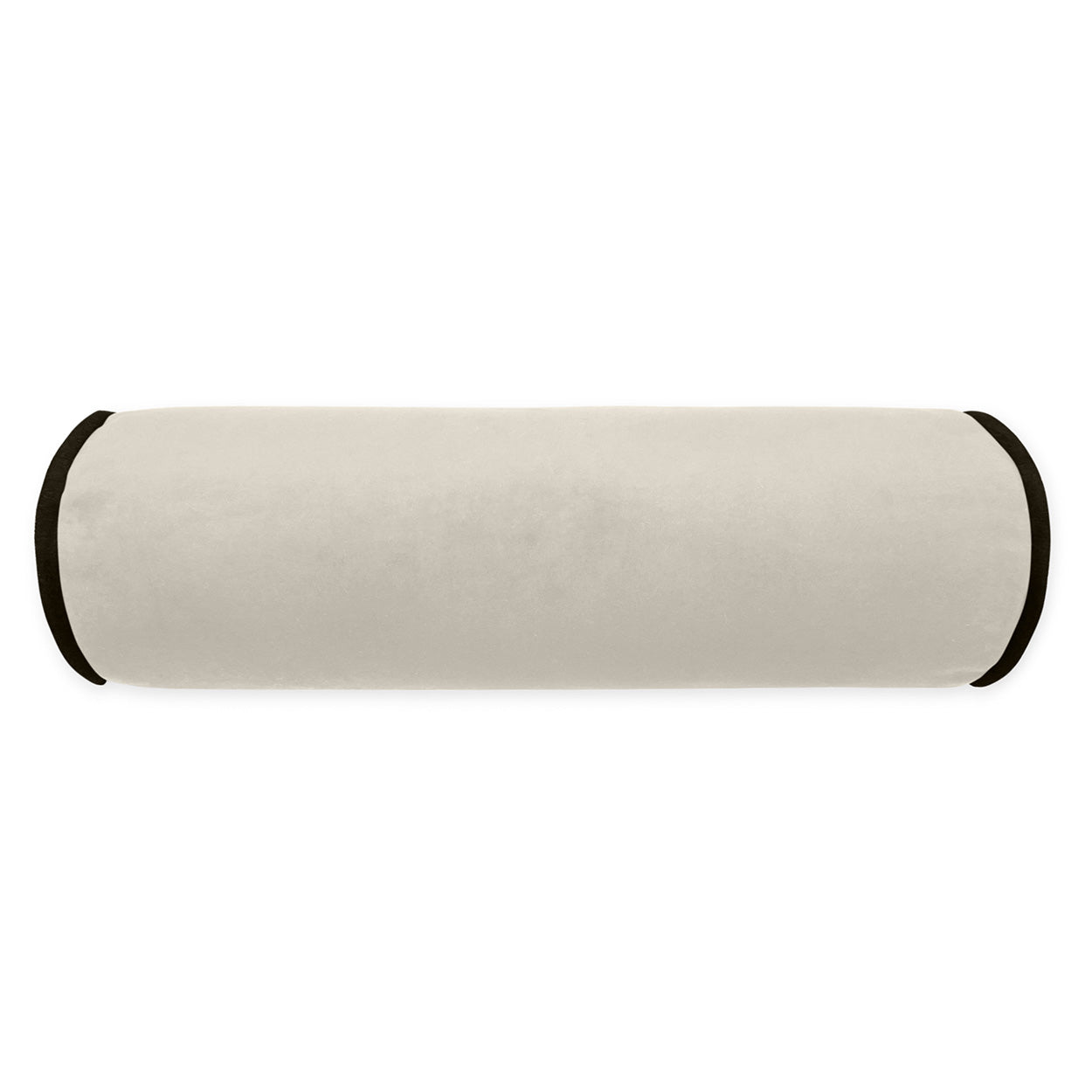 D.V. Kap Posh Roll Ivory Throw Pillow With Insert