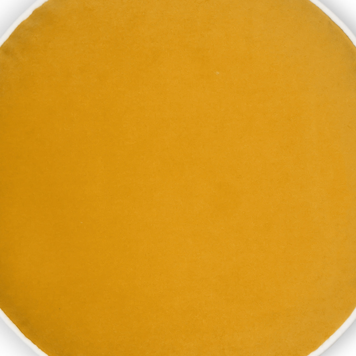 D.V. Kap Posh Circle Mustard Yellow Throw Pillow With Insert